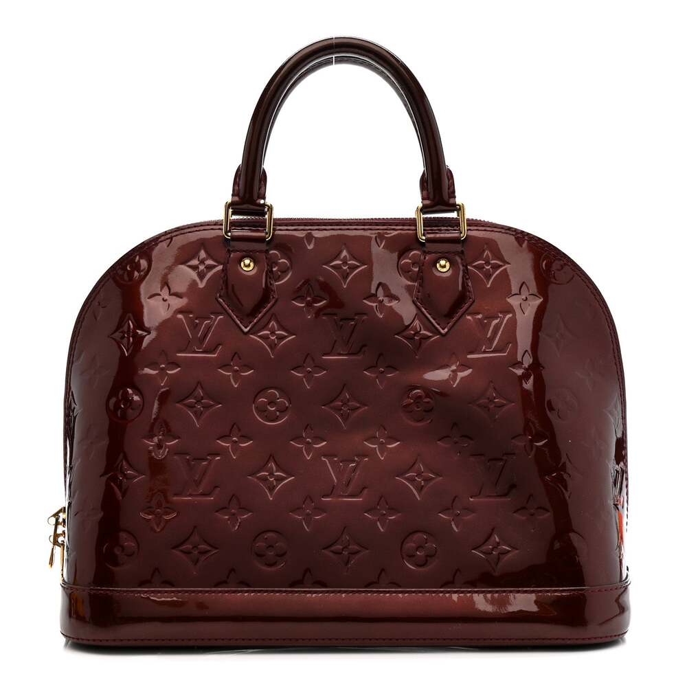 Louis Vuitton Vernis Alma Pm Rouge #274659L11B
